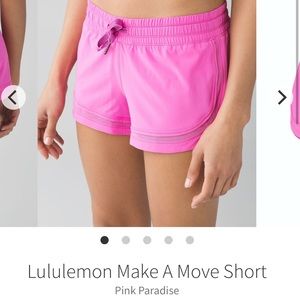Lululemon Make A Move Short